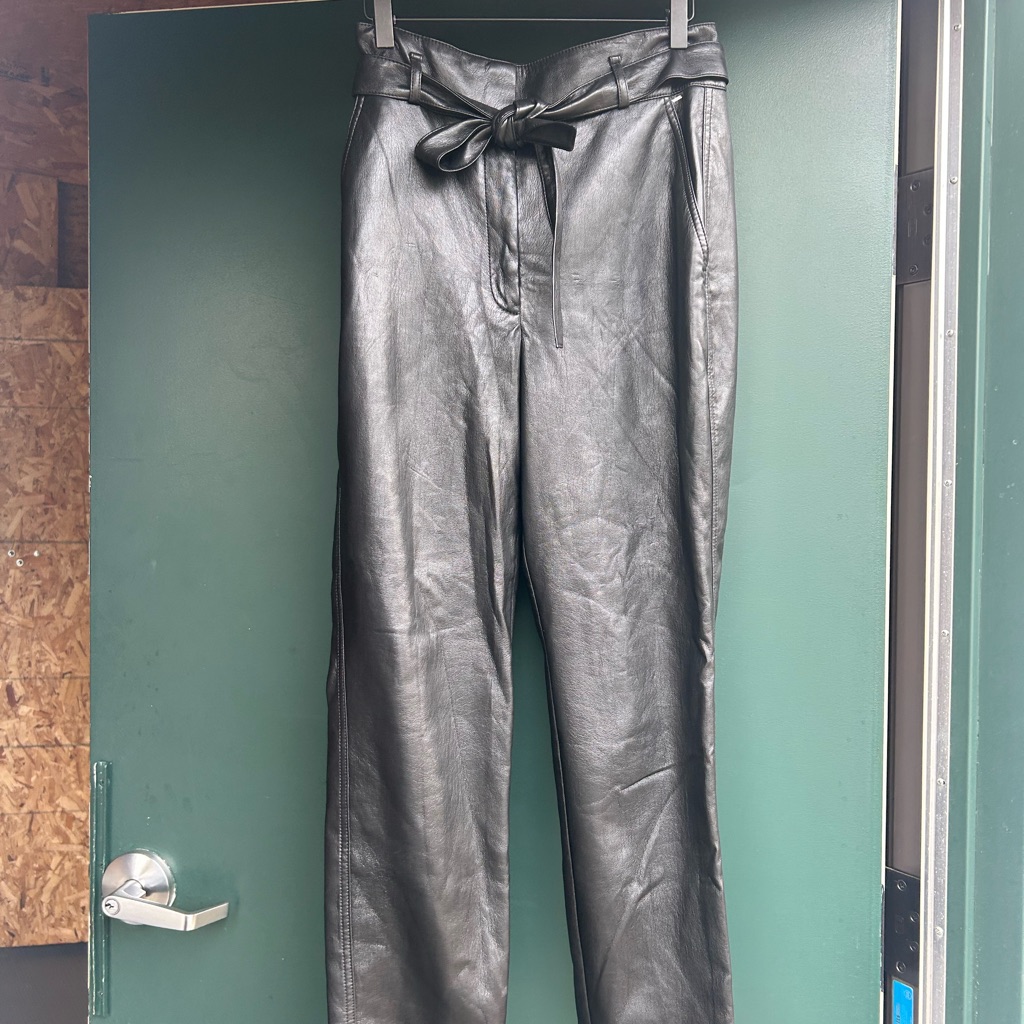 Babaton Black High-Waisted Pants